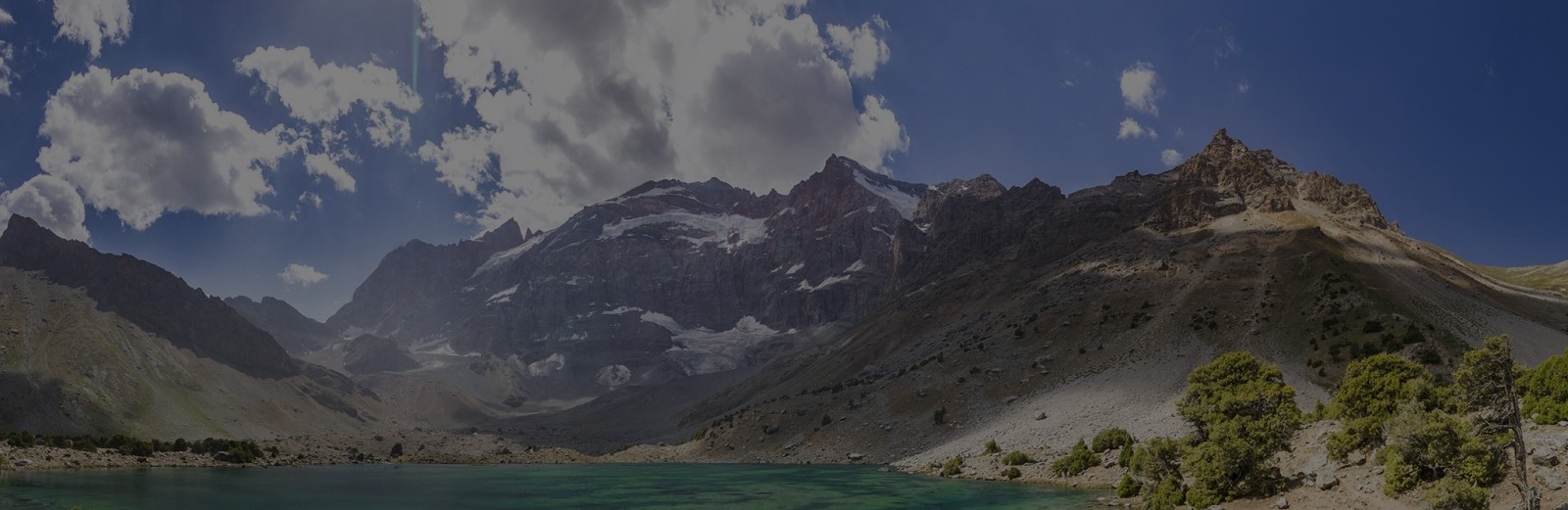 Красивый вид за городом