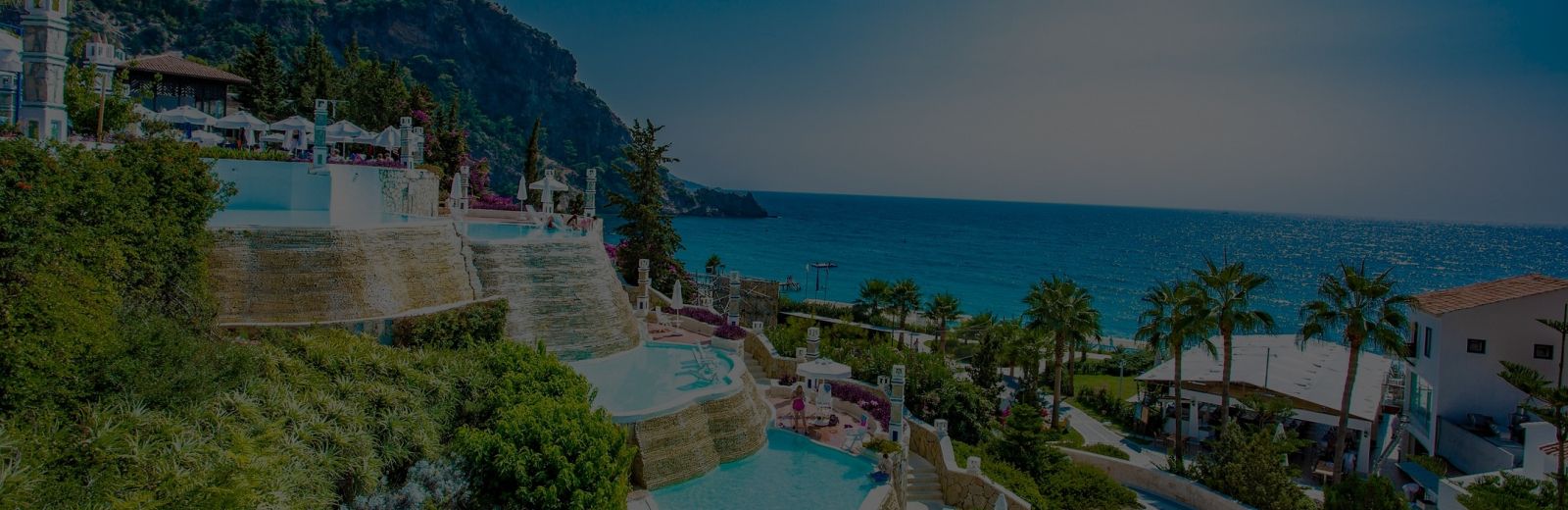 Красивый вид на здания города