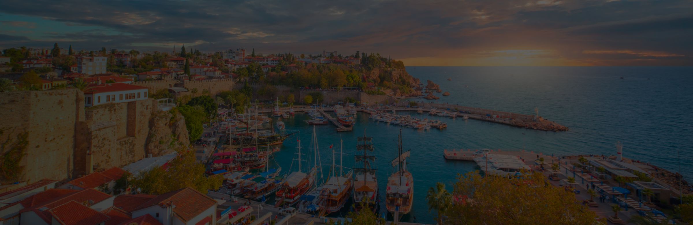 Красивый вид на здания города