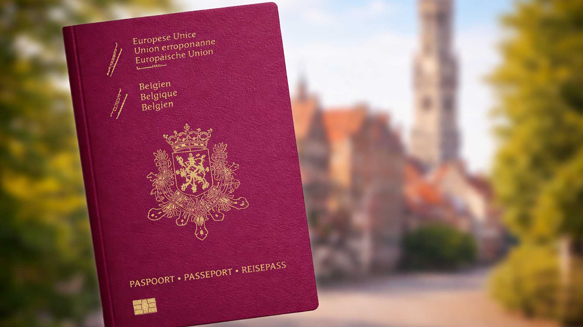 Паспорт Бельгии