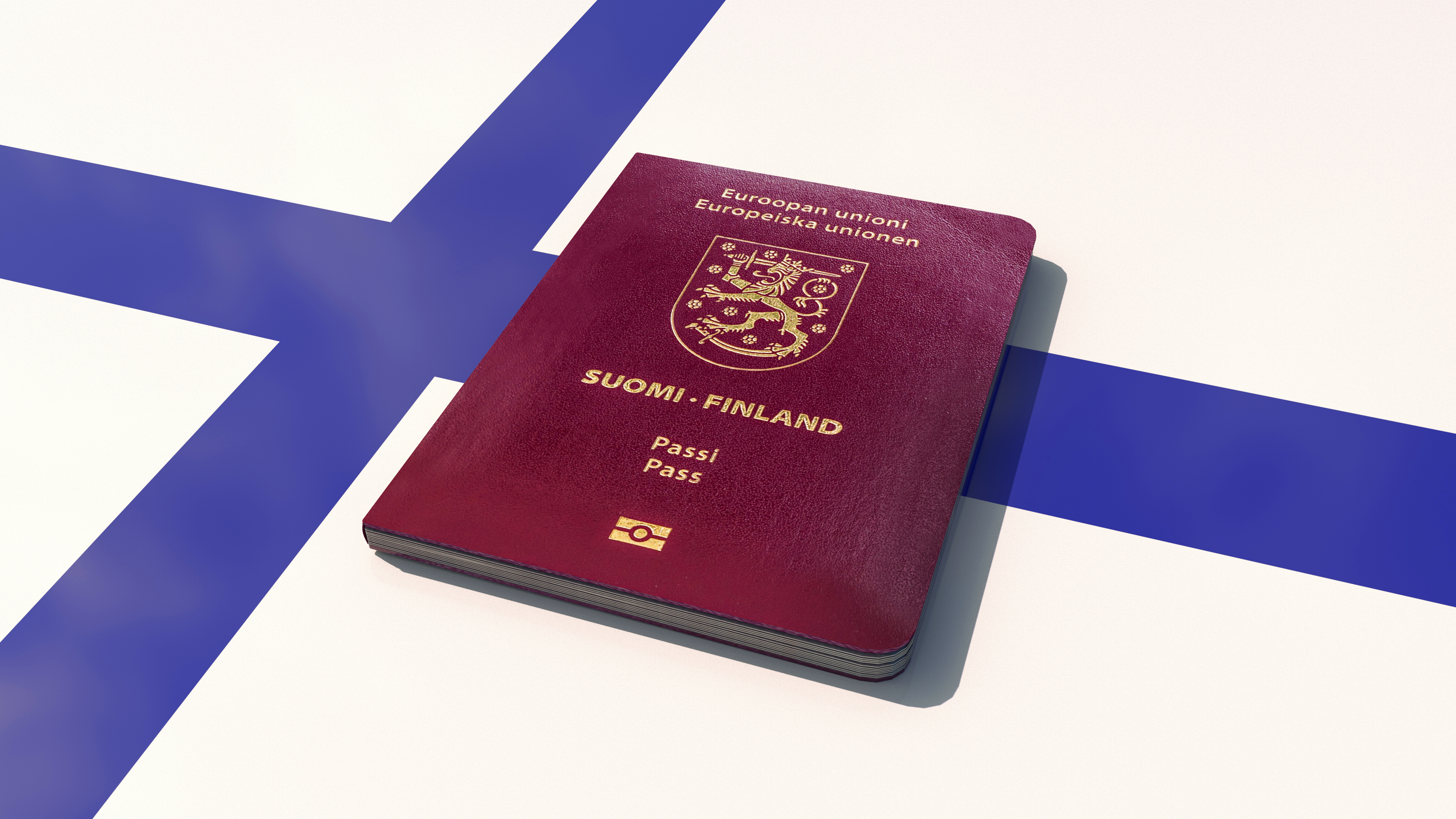 Паспорт Финляндии, который могут получить иностранцы