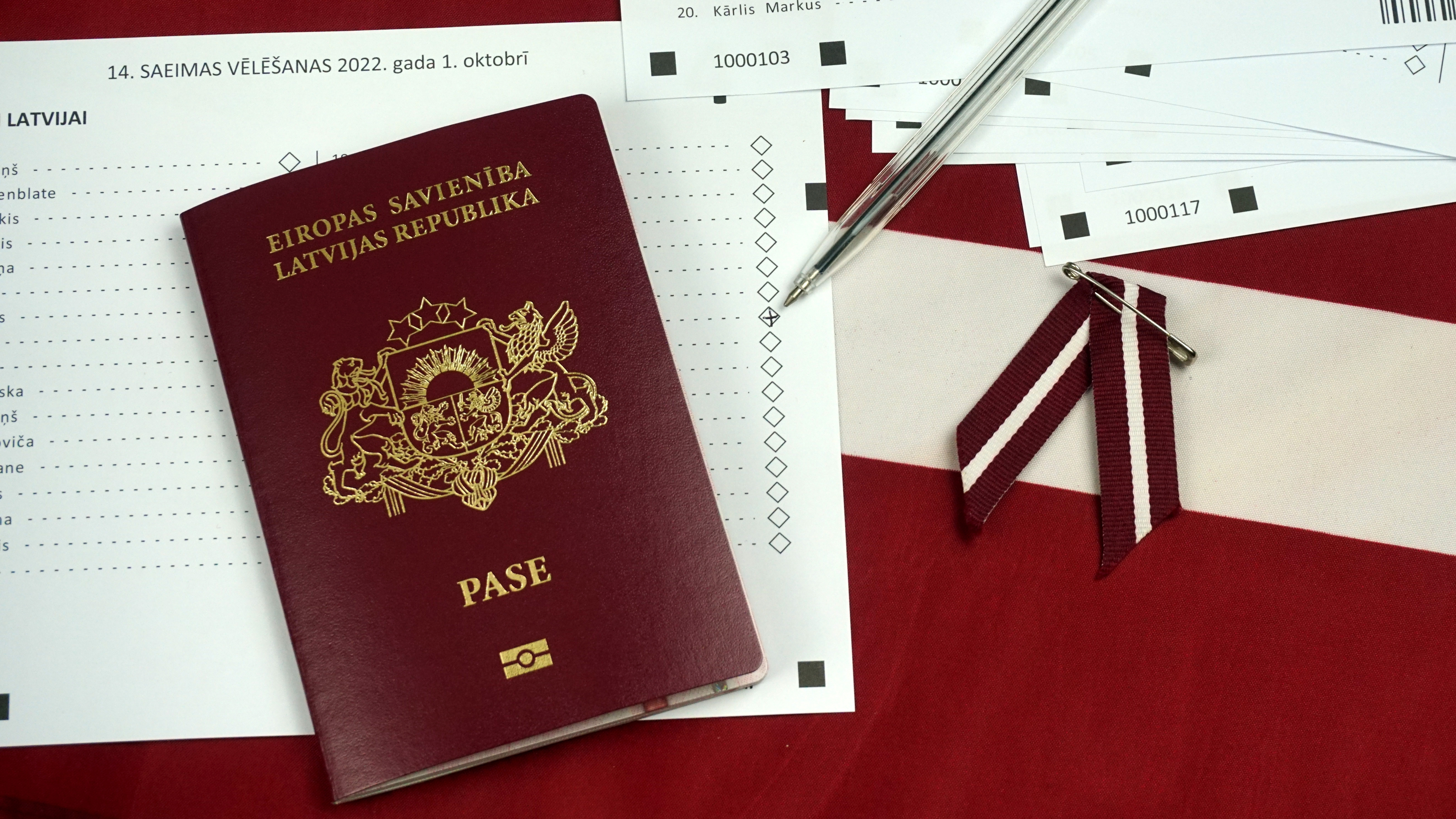 Паcпорт гражданина Латвии