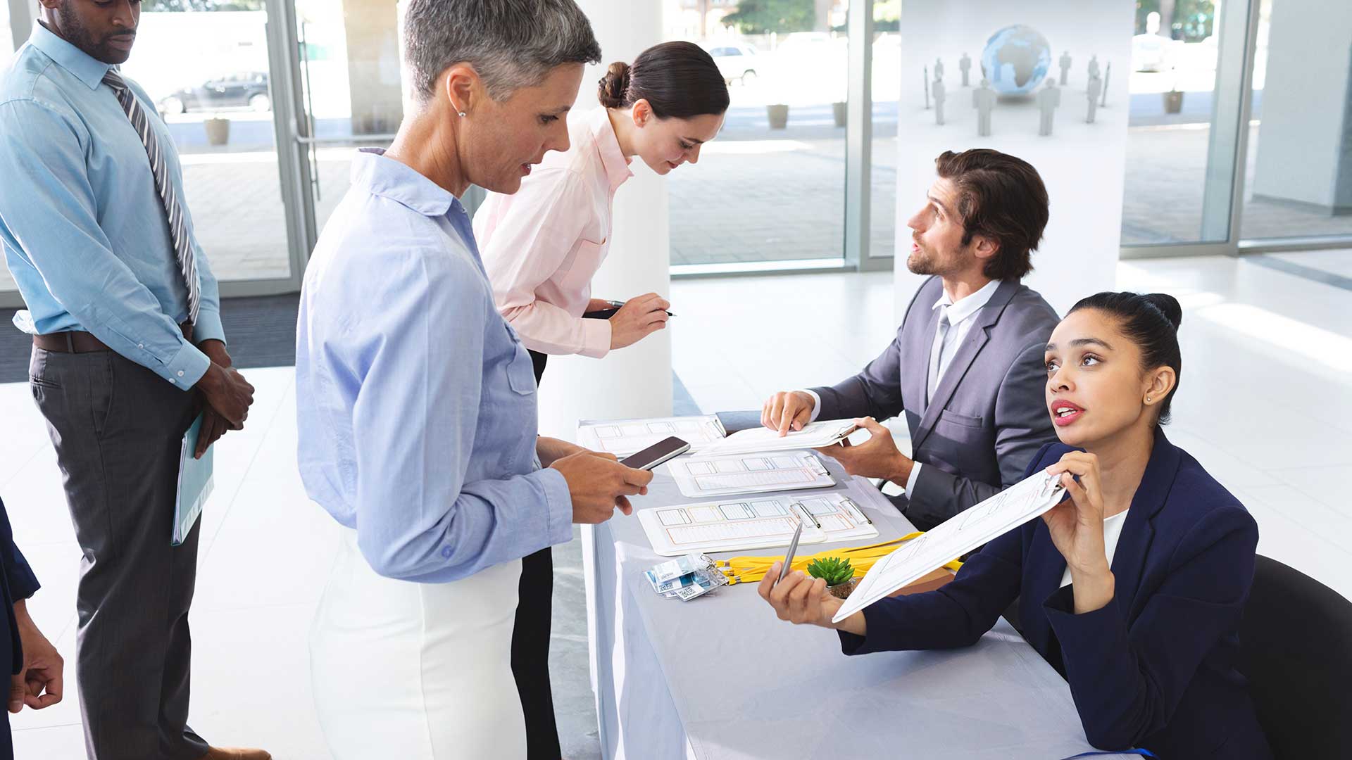 Очередь на регистрацию в Хорватии