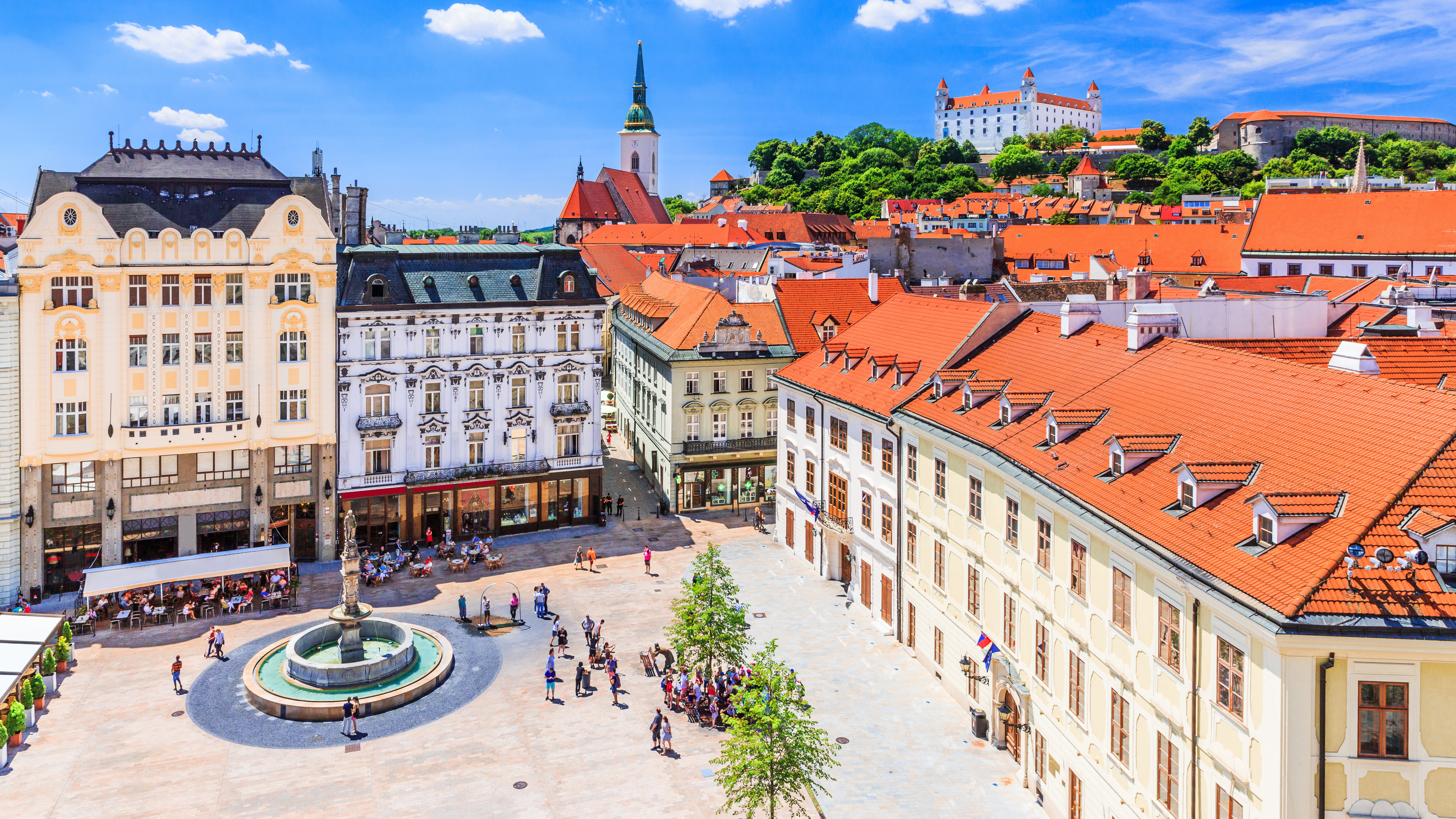 Братиcлава, столица Словакии, где иностранцы могут оформить ВНЖ