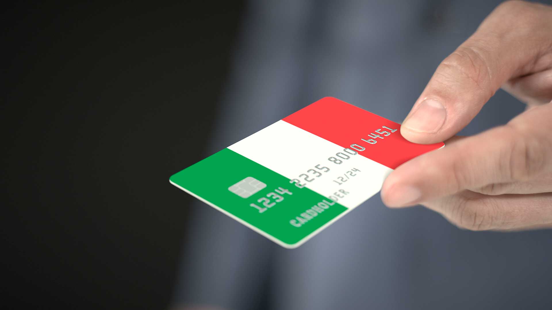 Счет в банке Италии