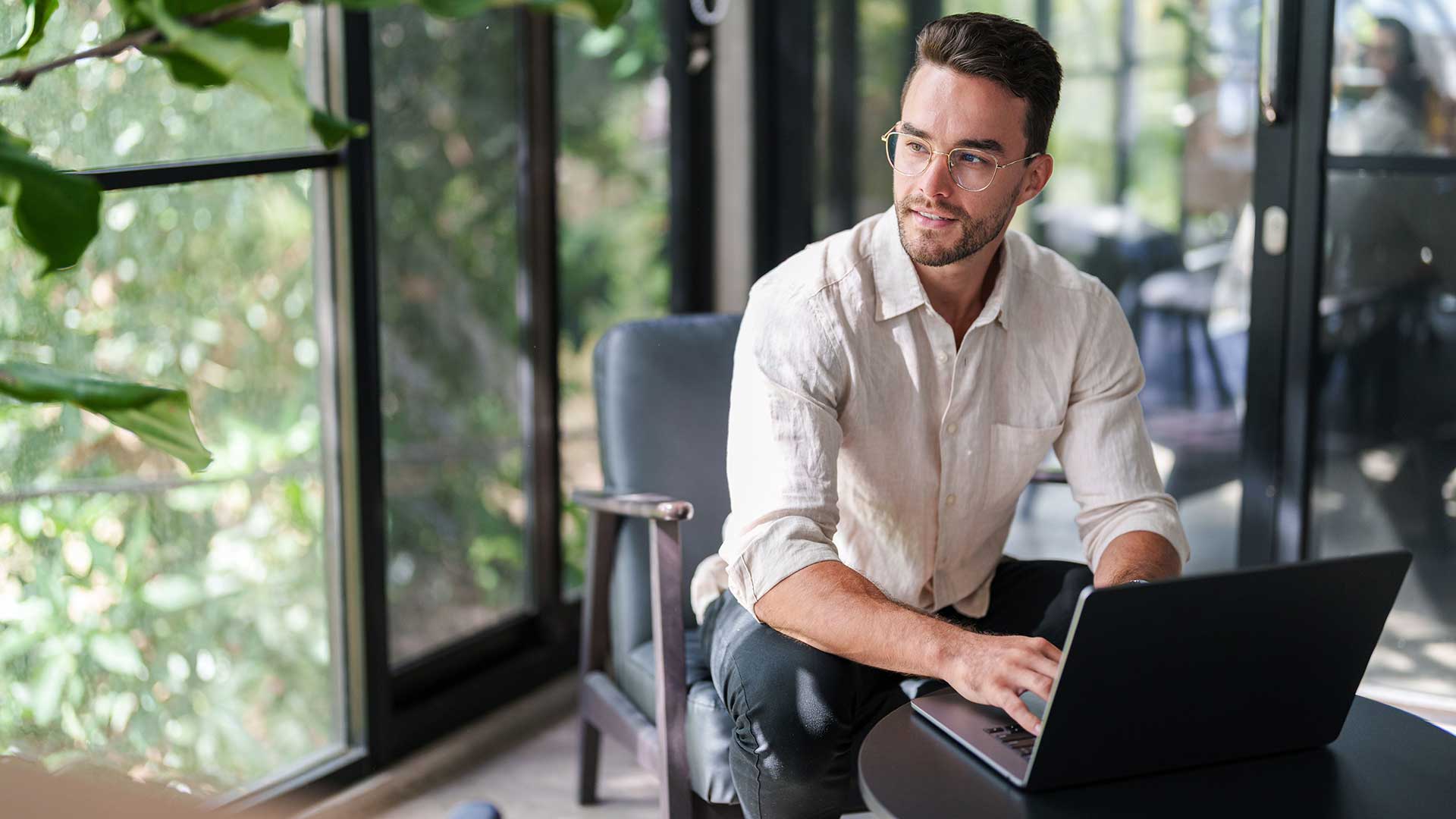 Украинец в Словакии за работой