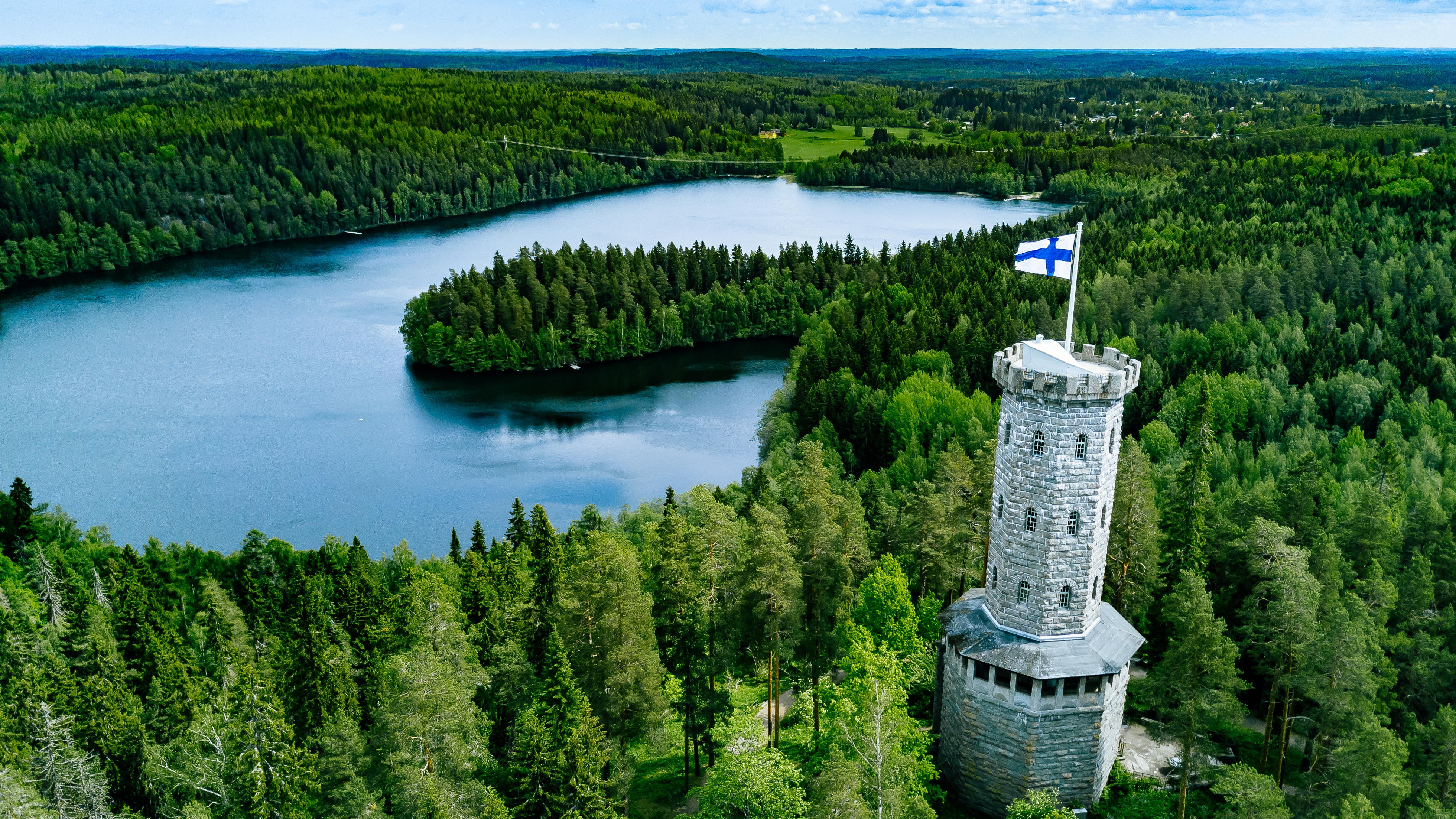Вид на Финляндию, куда иностранцам надо оформлять визу