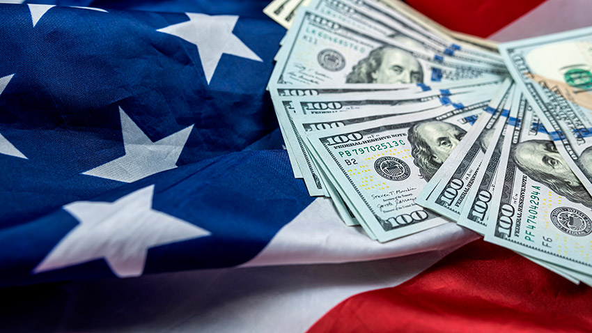 Средняя зарплата в США